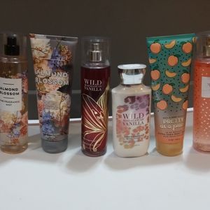 Bath and body works lotion and sprays